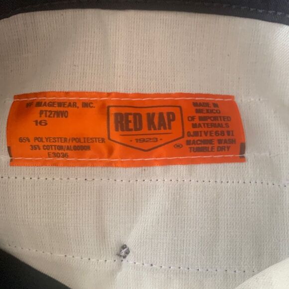 NEW Men’s Red Kap Utility Shorts Blue Sz Lg Functional Practical Comfort Work - Picture 9 of 11